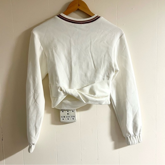 3.1 Phillip Lim Twisted Sweatshirt in White sz XS - Picture 5 of 5